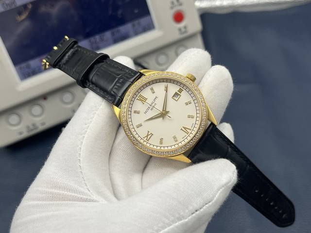 PFF Factory2024推荐 百达.翡丽PATEK PHILIPPE腕表！ 1搭配定制版自动上链机芯，机芯摆轮与原装相同位置！ 2直径40MM！ 3316