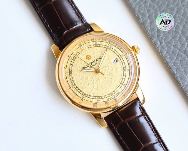 白 -金 。 2024最新热门款 百达翡丽patek Philippe 升级版。 1历时9个月精心设计，敢为人先，力求完美，突破多层技术瓶颈 2 市场独家最新锅