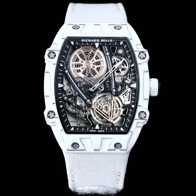 Richard Mille 理查米尔 Rm 27-05 Flying Tourbillon Rafael Nadal 浮动陀飞轮腕表 超轻、超薄 整枚腕表重量仅