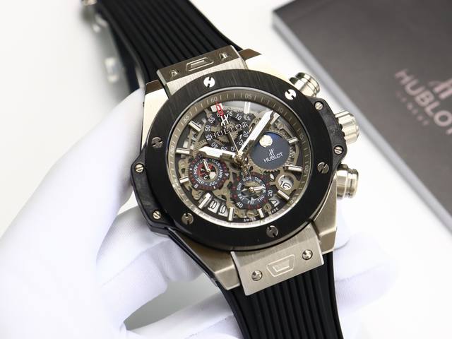 宇舶 恒宝Hublot Big Bang 系列441.0E.2010.Rw.1104 1：1复刻原版字面，非市面版本字面 男士腕表 316精钢表壳 壳套采用Cn