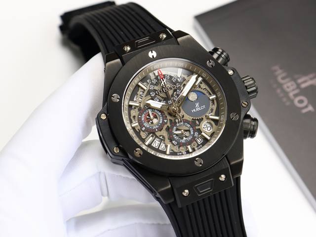 宇舶 恒宝Hublot Big Bang 系列441.0E.2010.Rw.1104 1：1复刻原版字面，非市面版本字面 男士腕表 316精钢表壳 壳套采用Cn