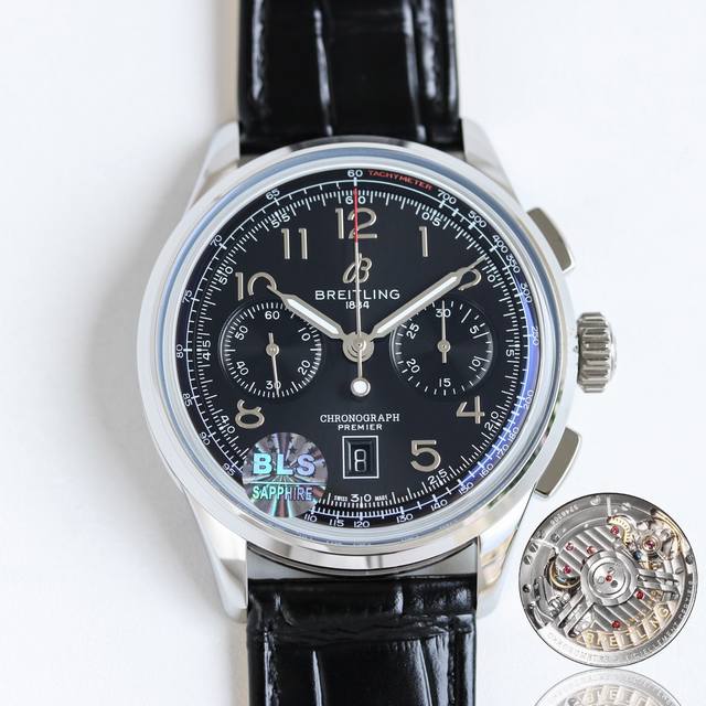 Bls新品 百年灵 璞雅B01计时 R2 腕表42 Premier B01 Chronograph 42 在20世纪40年代初，威利 百年灵 Willy Bre