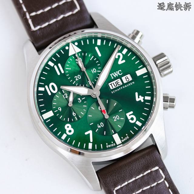 Tw 出品 快拆表带 Tw Factory 匠心巨作 墙裂推荐 最高版本表带快拆版 Ap5 Iwc 万国 飞行员系列 41Mm 新款Iw388101 Iw388