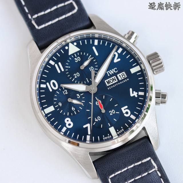 Tw 出品 快拆表带 Tw Factory 匠心巨作 墙裂推荐 最高版本表带快拆版 Ap5 Iwc 万国 飞行员系列 41Mm 新款Iw388101 Iw388