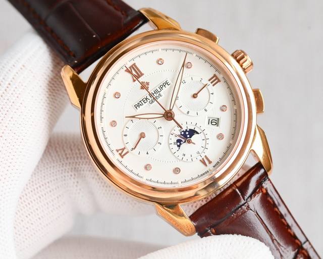 Tw 出品 白 金 Tw Factory 百达翡丽Patek Philippe惊艳登场，41毫米的表径适配大众男性手寸Rp6 非常商务可亦休闲。视觉冲击力强，令