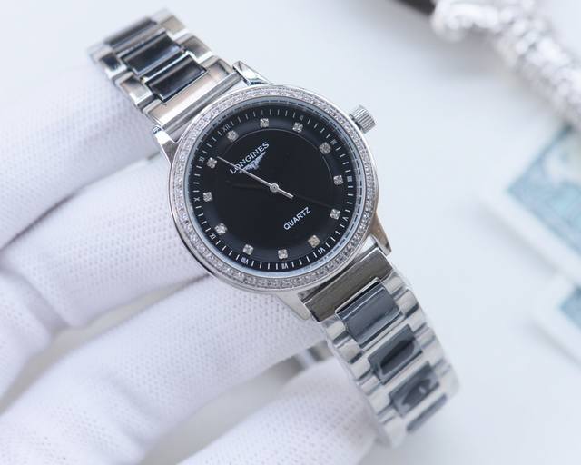 白壳 ，金壳 ，钢带20，陶瓷带40，钻30 品牌：浪琴-Longines 类型：情侣腕表 壳套：顶级版316精钢L 表带：进口小牛皮表带 316L精钢表带 机