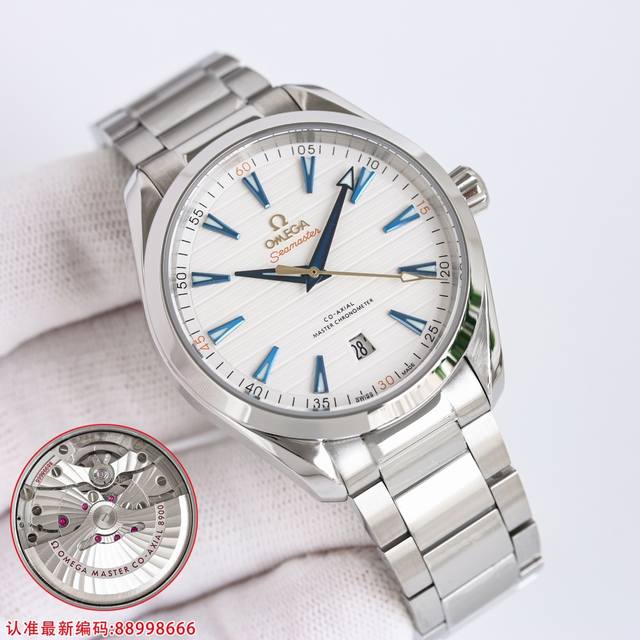 Sj出品 胶带款 钢带款 Oms 欧米茄 Omega 海马系列 150 Lx2 强势来袭，采用独家专用8500黑色摆轮机芯，摆幅28800，双卜双面镀蓝蓝宝石玻