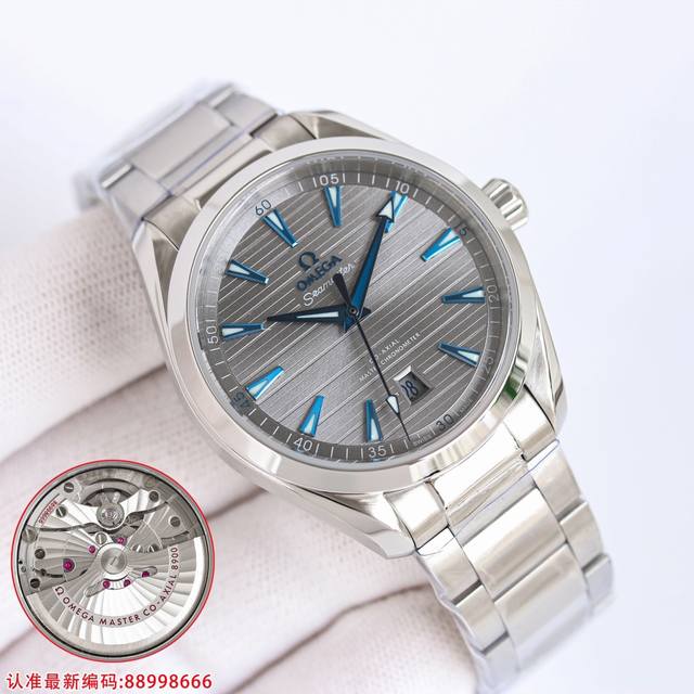 Sj出品 胶带款 钢带款 Oms 欧米茄 Omega 海马系列 150 Lx2 强势来袭，采用独家专用8500黑色摆轮机芯，摆幅28800，双卜双面镀蓝蓝宝石玻