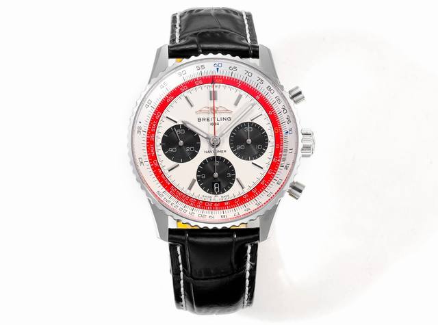 Bls出品：百年灵全新航空计时腕表 Navitimer 问世70周年，百年灵以大胆色彩焕新演绎经典腕表。尺寸43Mm，迭代款无疑是地道的航空计时腕表，带有环形飞