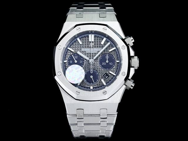 白 -金 黑 透底+50 Hbf Factory，Ap-爱彼 Audemars Piguet 2024 年末重磅 市场最高版本 原版开模，三件壳套，一比一原版复