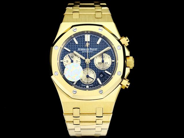 白 -金 黑 透底+50 Hbf Factory，Ap-爱彼 Audemars Piguet 2024 年末重磅 市场最高版本 原版开模，三件壳套，一比一原版复