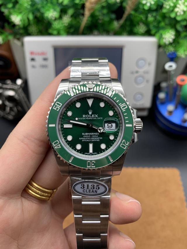 C厂 劳力士 Rolex 41Mm 水鬼系列 Cm3 41Mm 3235机芯 C厂 Clean，最新限量版 高版本 最新款，完美搭配。最新 劳力士 Rolex