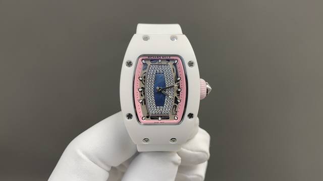 理查德米勒 Rm07-01 女款白陶瓷 31Mm 机械 顶级品质 出货实拍