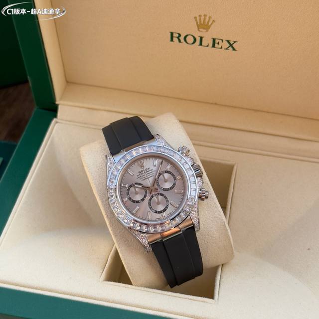 钢带密底 -钢带透底 -胶带 C1 新品 劳力士Rolex 迪通拿系列 丹东4131 精品超A版本 性价比之王，本次推出目前市场最稳定版本。 认准编码:Oxj2 - 点击图像关闭