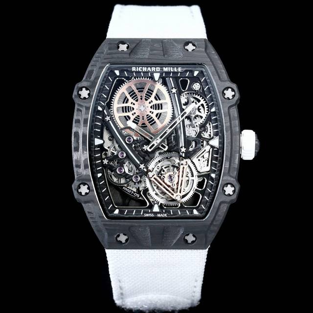 Richard Mille 理查米尔 Rm 27-05 Flying Tourbillon Rafael Nadal 浮动陀飞轮腕表 超轻、超薄 整枚腕表重量仅