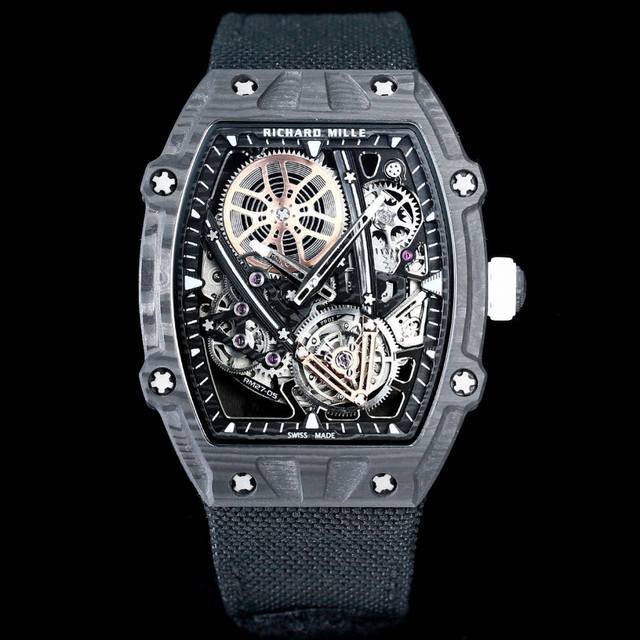 Richard Mille 理查米尔 Rm 27-05 Flying Tourbillon Rafael Nadal 浮动陀飞轮腕表 超轻、超薄 整枚腕表重量仅