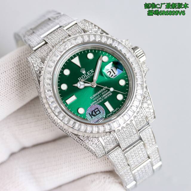 C 最新款式，高端新品，劳力士 Rolex 水鬼系列Mk1 升级版本，搭配正Eta2824一体机，品质保证！Clean厂 C厂 劳力士124060 Submar