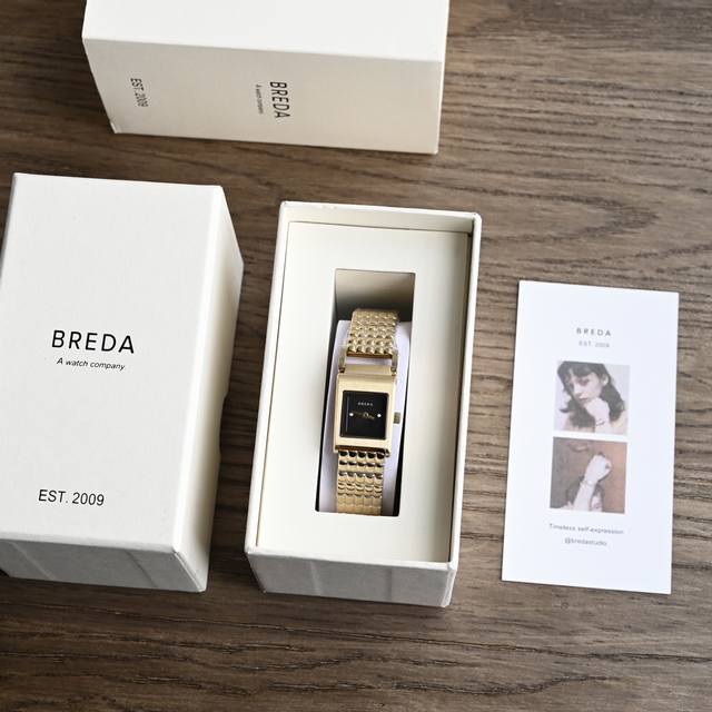 Breda最新搭配！小众手表品牌Breda Watch简约风格手表。凭借其优良品质以及实惠价格，Breda期望每只手表都能陪伴人们走过无数美好时刻，也希望用这种