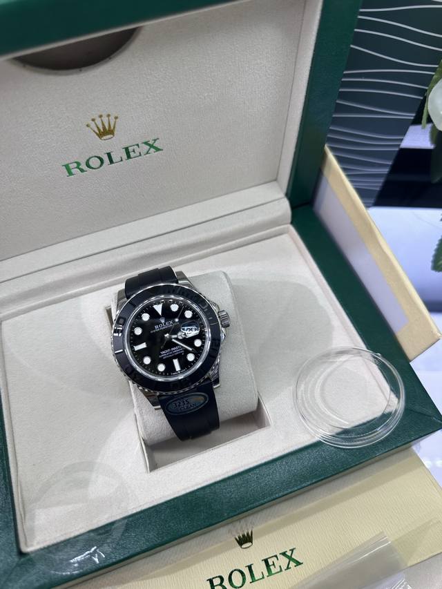 出货实拍劳力士游艇 复刻版本 Rolex Automatic Mechanical Men's Watch ，High Quality Swiss Moveme