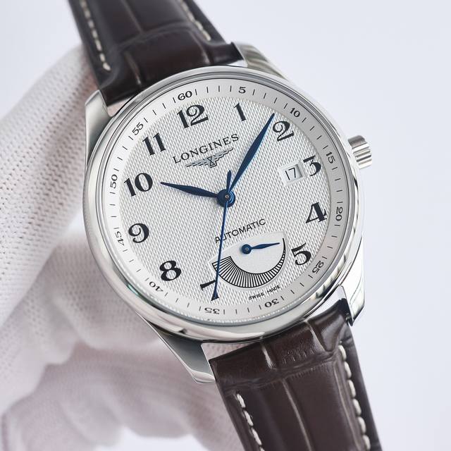 Longines 浪琴 名匠系列 动能腕表压轴登场！Lm1 真一体机 1腕表尺寸40X10毫米。表壳尺寸工艺完美复制原装工艺 2柳叶形蓝钢淬火表针，针型和工艺均