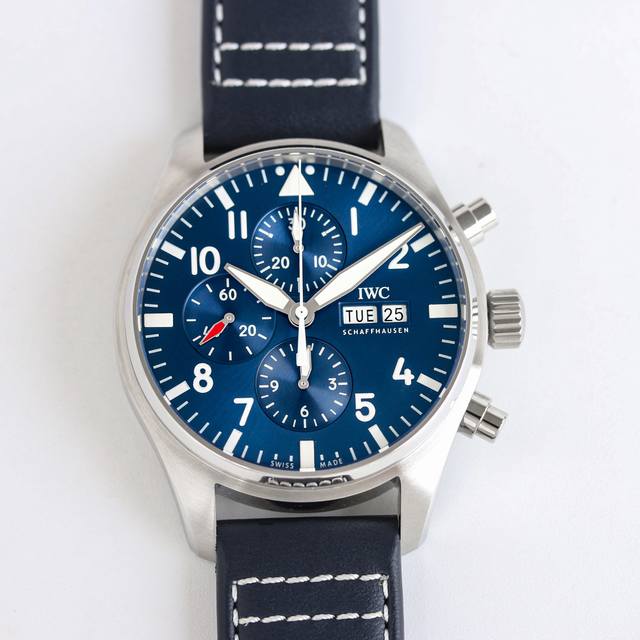 Tw新品！ Iwc 万国 43Mm 快拆表带 飞行员系列Iw378003. R29 1.腕表采用玫高科技镀金，做工成熟，线条清晰而富有立体感，颜色搭配和谐，非常 - 点击图像关闭