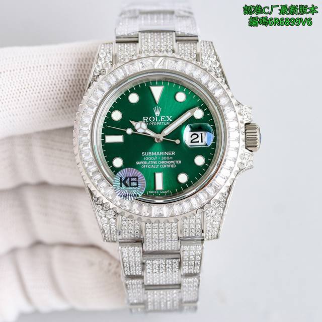 C 最新款式，高端新品，劳力士 Rolex 水鬼系列Mk1 升级版本，搭配正Eta2824一体机，品质保证！Clean厂C厂 劳力士124060 Submari