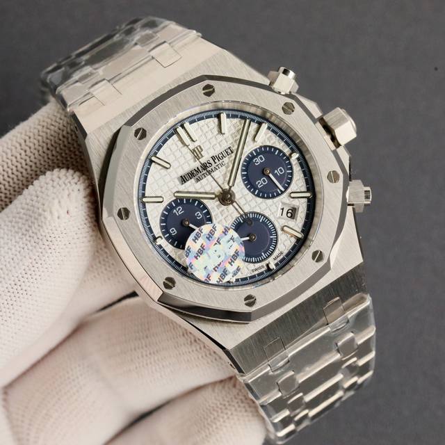 白钢 -金钢 透底+50 Hbf Factory ！爱彼 Audemars Piguet 年末重磅 市场最高版本 原版开模，三件壳套，一比一原版复刻， 做到最薄 - 点击图像关闭