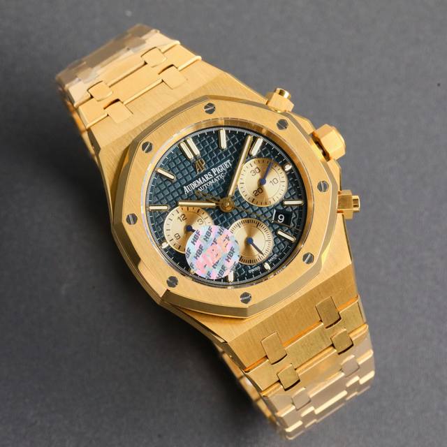 白钢 -金钢 透底+50 Hbf Factory ！爱彼 Audemars Piguet 年末重磅 市场最高版本 原版开模，三件壳套，一比一原版复刻， 做到最薄