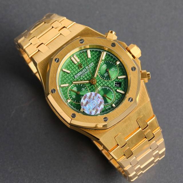 白钢 -金钢 透底+50 Hbf Factory ！爱彼 Audemars Piguet 年末重磅 市场最高版本 原版开模，三件壳套，一比一原版复刻， 做到最薄