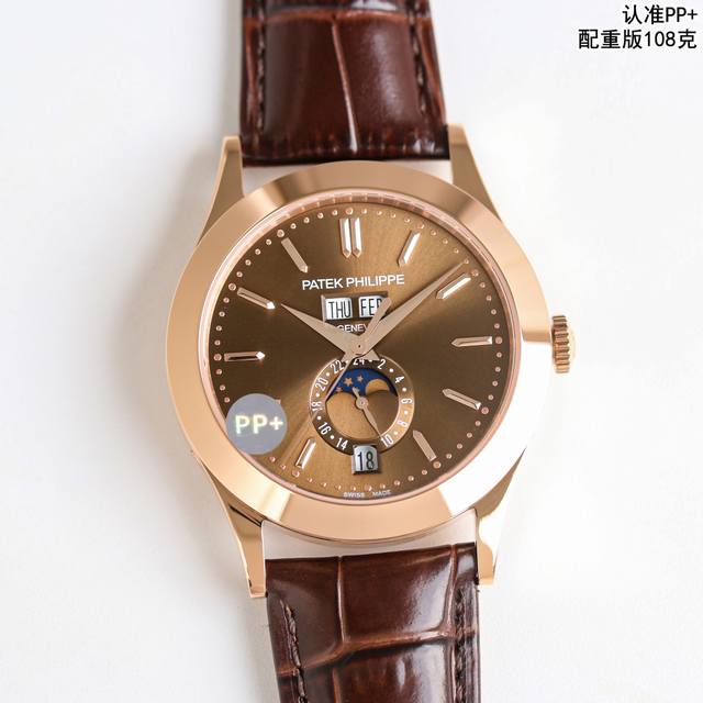 Sj出品 Pp+ Factory Pp 108克配重版 Cm6 百达翡丽 Patek Philippe 配重 复杂功能计时5396系列 尺寸：38.5X11.2 - 点击图像关闭