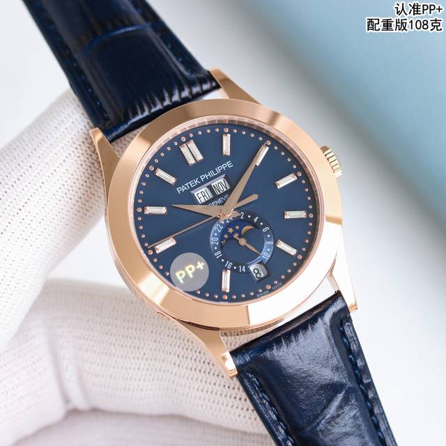 Factory 108克配重版 百达翡丽 Patek Philippe 复杂功能计时5396系列 尺寸：38.5X11.2 Cal.324S机芯 汇集：日期 星