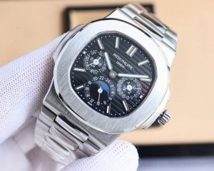 白 -金 钻+100。百达.翡丽5740 1G-001--超复杂多功能鹦鹉螺重磅登场，迄今推出的首款nautilus复杂腕表，以超复杂的工艺技术打造休闲运动腕表