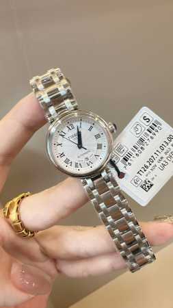 1240皮钢同价 original Tissot 原单天梭T126 2021新款小美人系列女士机械爆款推荐 搭配进口，【2671】自动机械机芯。蓝宝石镜面 36 - 点击图像关闭