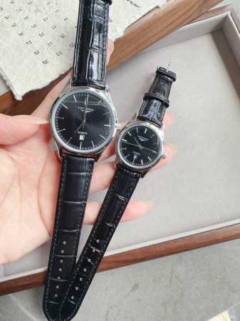 白皮 金 钢20 浪琴-Longines 情侣对表 原装进口石英机芯 316L精钢表壳 直径男39Mm女29Mm 厚8Mm如果今天的阳光停止了它耀眼的光芒。那么 - 点击图像关闭