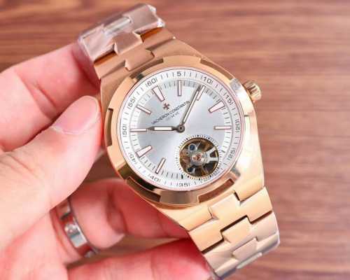 白壳 玫金 江诗丹顿纵横四海飞轮机械 江诗丹顿vacheron Constantin Vc1 高雅品位 热卖爆款 超高性价比这个款 皮带 胶带。都能装。 有蓝色