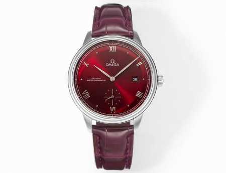 白 金 第三代蝶飞典雅重磅登场 1Tw最新推出欧米茄蝶飞系列典雅小秒针款 全新升级版41表径同步官网 内部搭载欧米茄8802至臻天文台机芯 透过蓝宝石玻璃表背， - 点击图像关闭