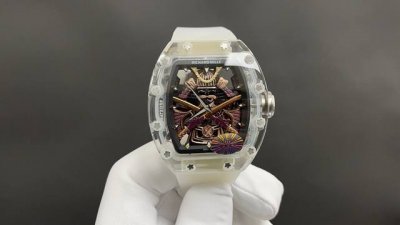 Rxw新品一体机摆轮到货 理查德米勒 Rm 47 一体机飞轮黑武士腕表惊艳问世，结合卓越的 制表工艺 陶瓷腕表