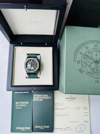 统一 Hbf Factory 12 小秒陶瓷圈口版本 爱彼 Audemars Piguet 皇家橡树离岸型皇家26041， 封顶之作 杜绝一眼假”在ｊｆ厂原有的 - 点击图像关闭