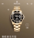 260 Rolex 劳力士 潜航者 黑盘全金 劳力士全金黑水鬼经典款男士自动机械腕表，专柜品质，注意区分。六点钟位置玻璃上有劳力士皇冠防伪标，手表内圈有一圈Ro