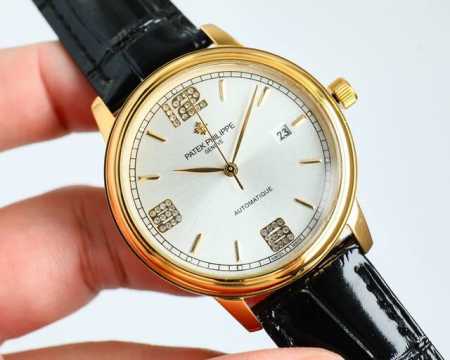 金+50 〔最新爆火百达翡丽 Patek Philippe 采用独特的表盘设计 搭配而来的是更高档奢华的腕表， 初识百达翡丽必憧憬有朝一日能拥有它，戴上百达必顺 - 点击图像关闭