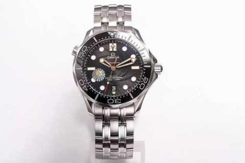 Sj出品 布带 钢带 欧米茄 Omega F5 海马300M系列，基础上表圈等细节升级进一步修正，打造终极版本，尺寸41X14.5Mm，自动机械机芯， 0自动机