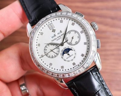 Tw V4升级版”扣子”升级原装复刻开模，百达.翡丽超级复杂功能计时系列R47 用心之作，细节方面： 1：团队历时两年多精心设计，不计成本，敢为人先，力求完美，