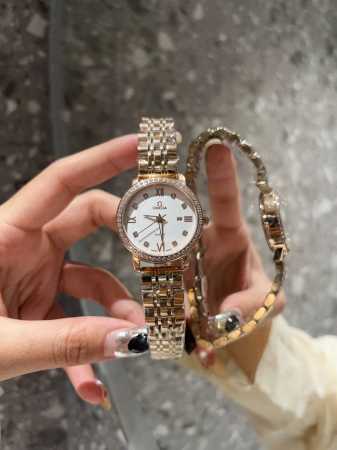 FFF金 钢带20陶瓷 金 欧米茄-OMEGA女士腕表原装石英机芯 316L精钢表壳 矿物质玻璃镜面 精钢表带 28mm厚8mm如果今天的阳光停止了它耀眼的光芒 - 点击图像关闭