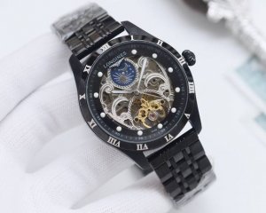 尊享价 品牌：浪琴-Longines 类型：男士腕表 壳套：顶级版316精钢l 表带：316L精钢表带 机芯：全自动机械机芯 镜面：矿物质防刮镜面玻璃 尺寸：直