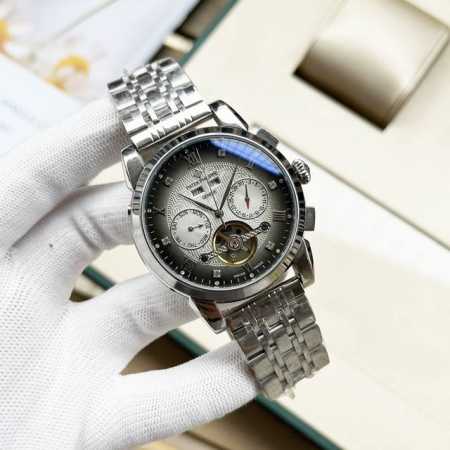 金白同价： ，百达斐丽-Patek Philippe 男士腕表 商务休闲 全新多功能设计 自动机械机芯 直径42Mm 厚底12Mm 钢化玻璃 316精钢壳套 底 - 点击图像关闭