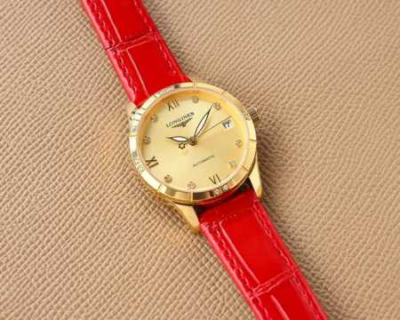 白 -金 二零二四新款浪琴机械女表 推出为每一位女性设计的新品 适合所有女神佩戴 在不同场景都能显示出高贵而优雅的气质 送女神 送闺蜜 不二之选最高品质 镜面 - 点击图像关闭