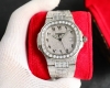 圈口 钢带 圆镶钻 统一 圈口 钢带 T方镶钻 统一 Patek Philippe 最新大镶钻圈口，Pp百达翡丽 Nautilus 5711 白金鹦鹉螺系列腕表