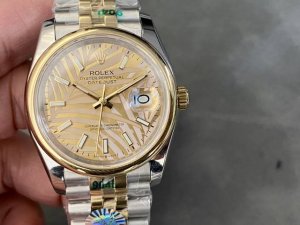双头粒版本 Sk厂 劳力士rolex 单历 日志型系列 36Mm 直径 36Mm 机芯 搭载全自动机械机芯 圈口 劳力士ringcommand三角坑纹 光圈 镜