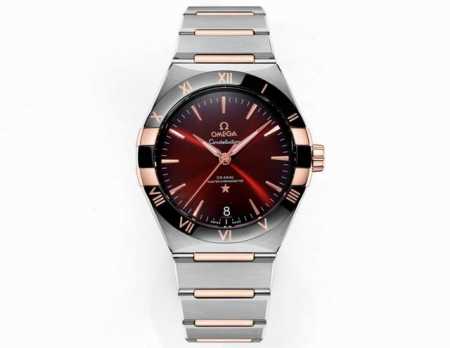 SJ出品 白钢 金钢 陨石面50 V+ Factory 重磅推出 欧米茄 OMEGA 星座系列41mm VS9 41毫米至臻天文台 第五代星座 131.30.4 - 点击图像关闭
