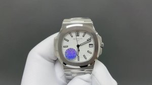 K1百达翡丽鹦鹉螺推出升级原版机无噪音刻字版。市场一体机性价比之最 详细升级解读: 1.升级机芯全部精雕刻字，清晰不磨损，纹理做到极致。 2.升级自动陀片，采用